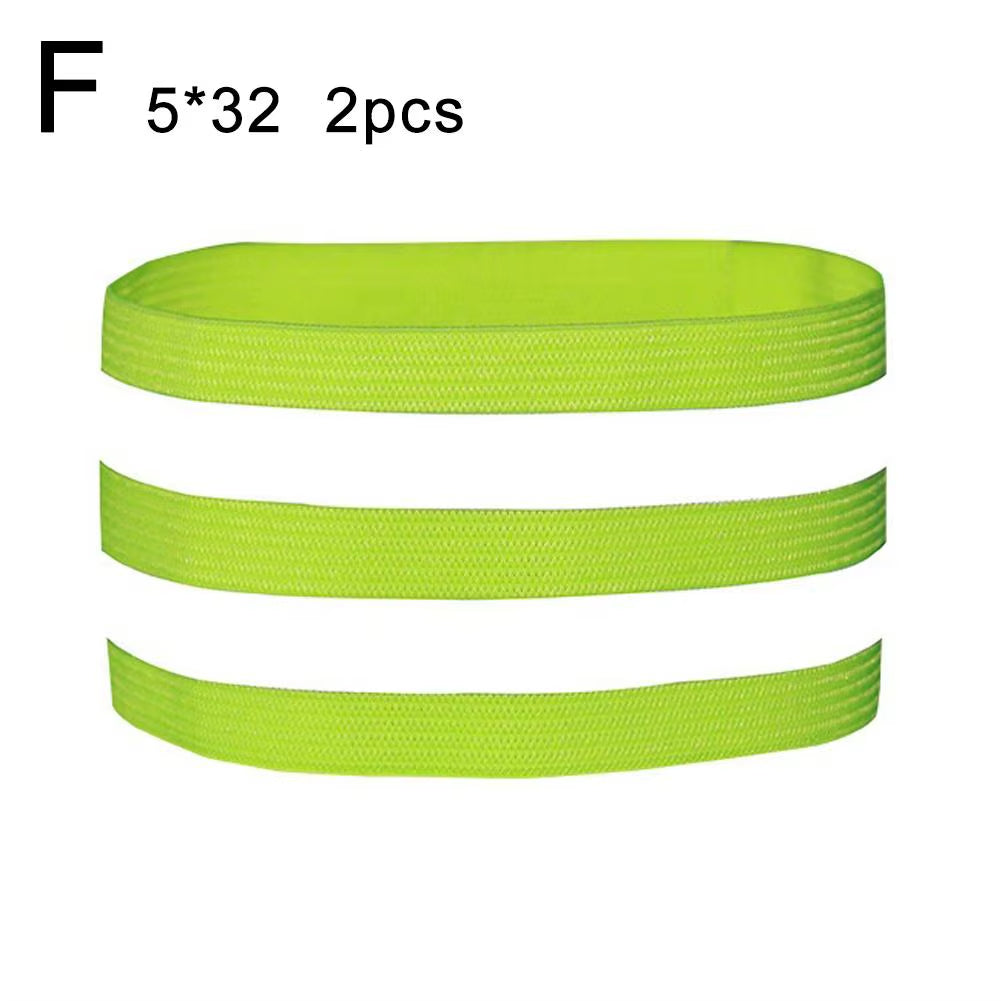 High-Visibility Reflective Trouser Clips (2 Pcs) – Adjustable Bike Leg Bands for Commuting