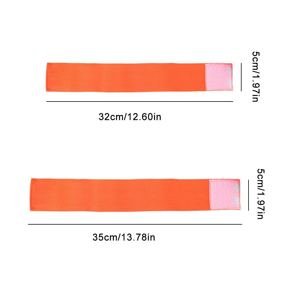 High-Visibility Reflective Trouser Clips (2 Pcs) – Adjustable Bike Leg Bands for Commuting