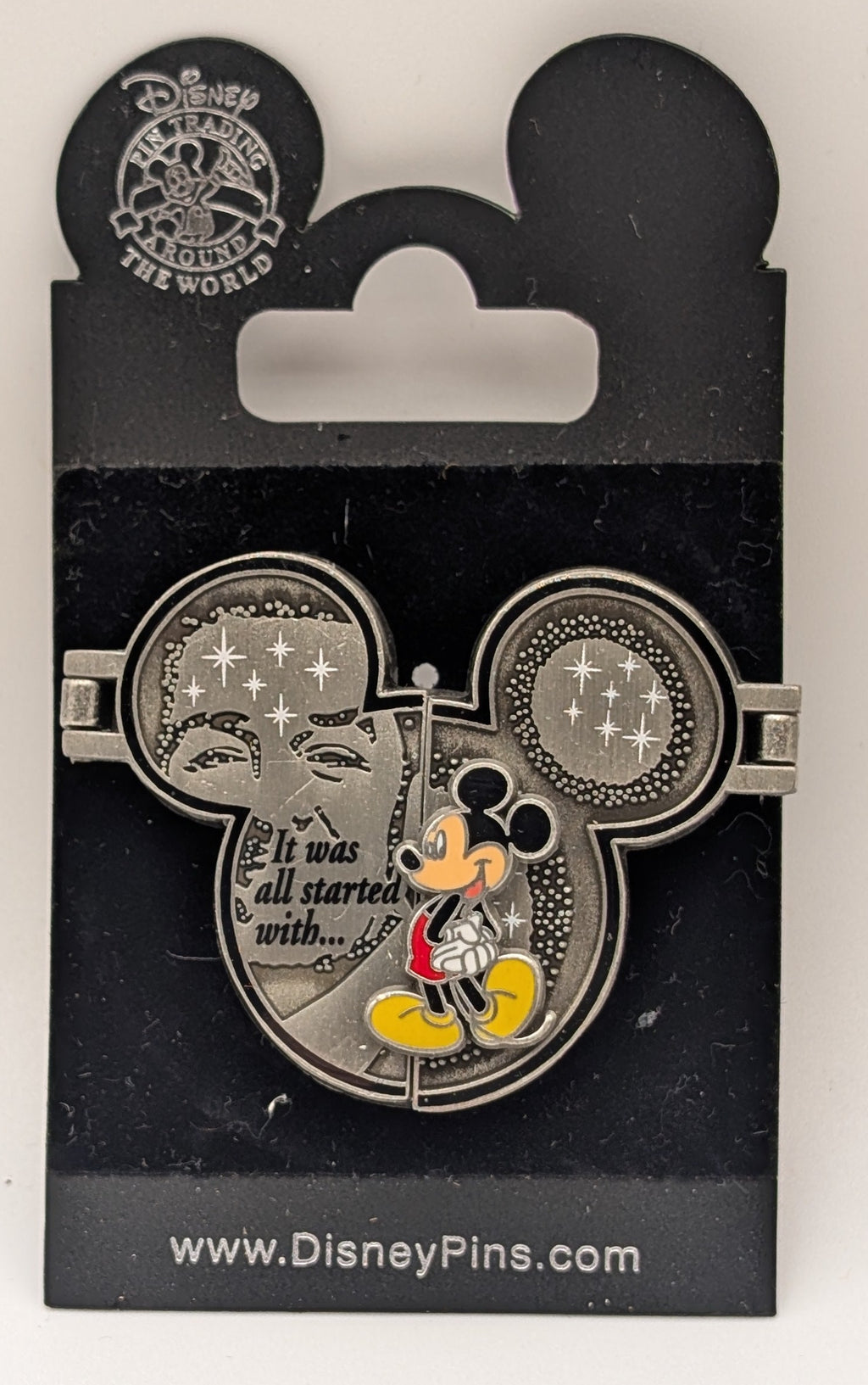 WDW "It Was All Started With" hinged collectible pin