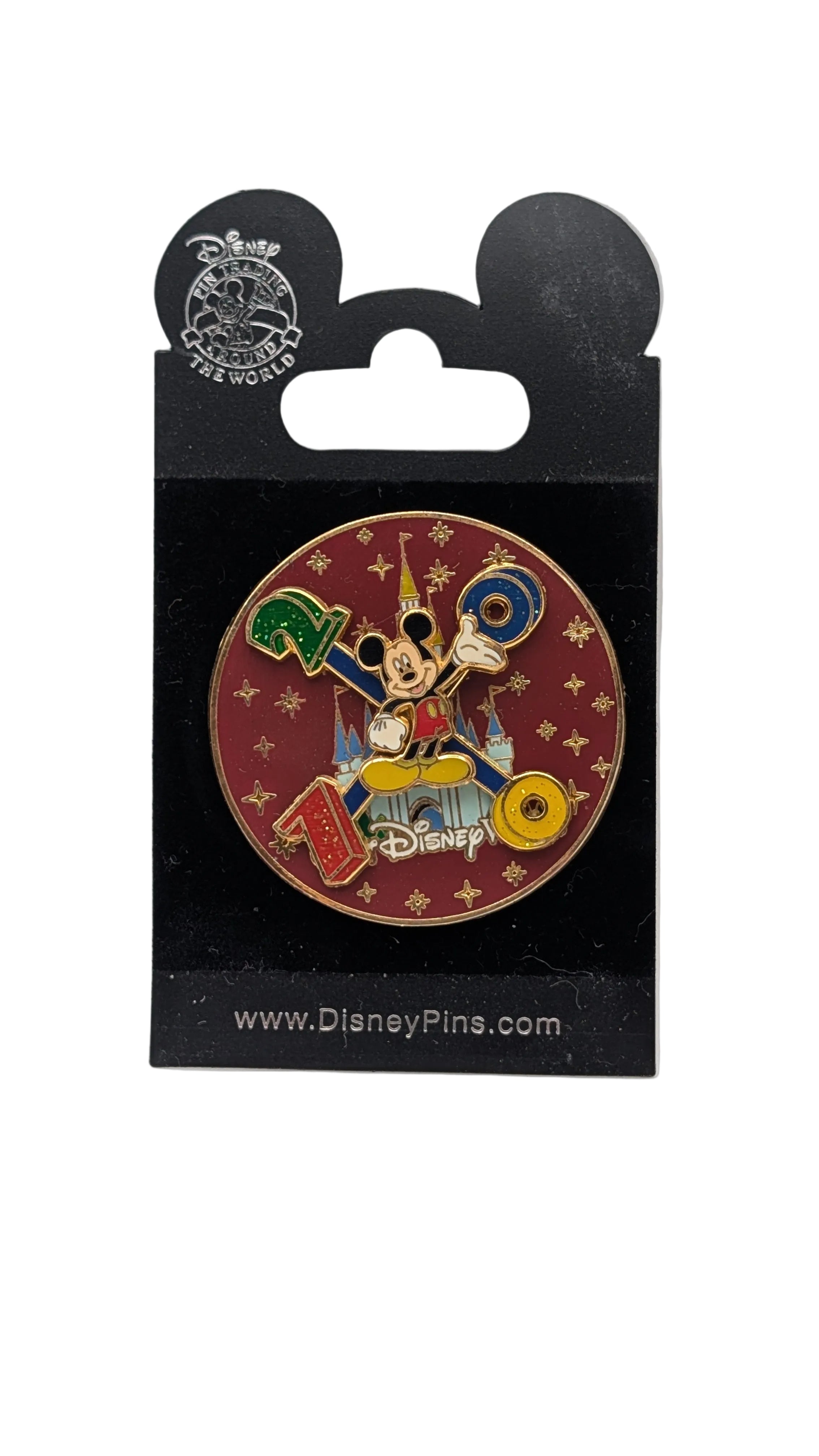 WDW 2007 Mickey Mouse spinning 3D pin