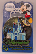 WDW 35th Anniversary Tinker Bell Magic Kingdom Pin LE