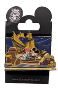 WDW 3D Diorama Mickey and Minnie on Pirates Ride Pin