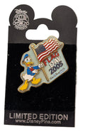 WDW Flag Day 2005 Donald Duck pin Limited Edition