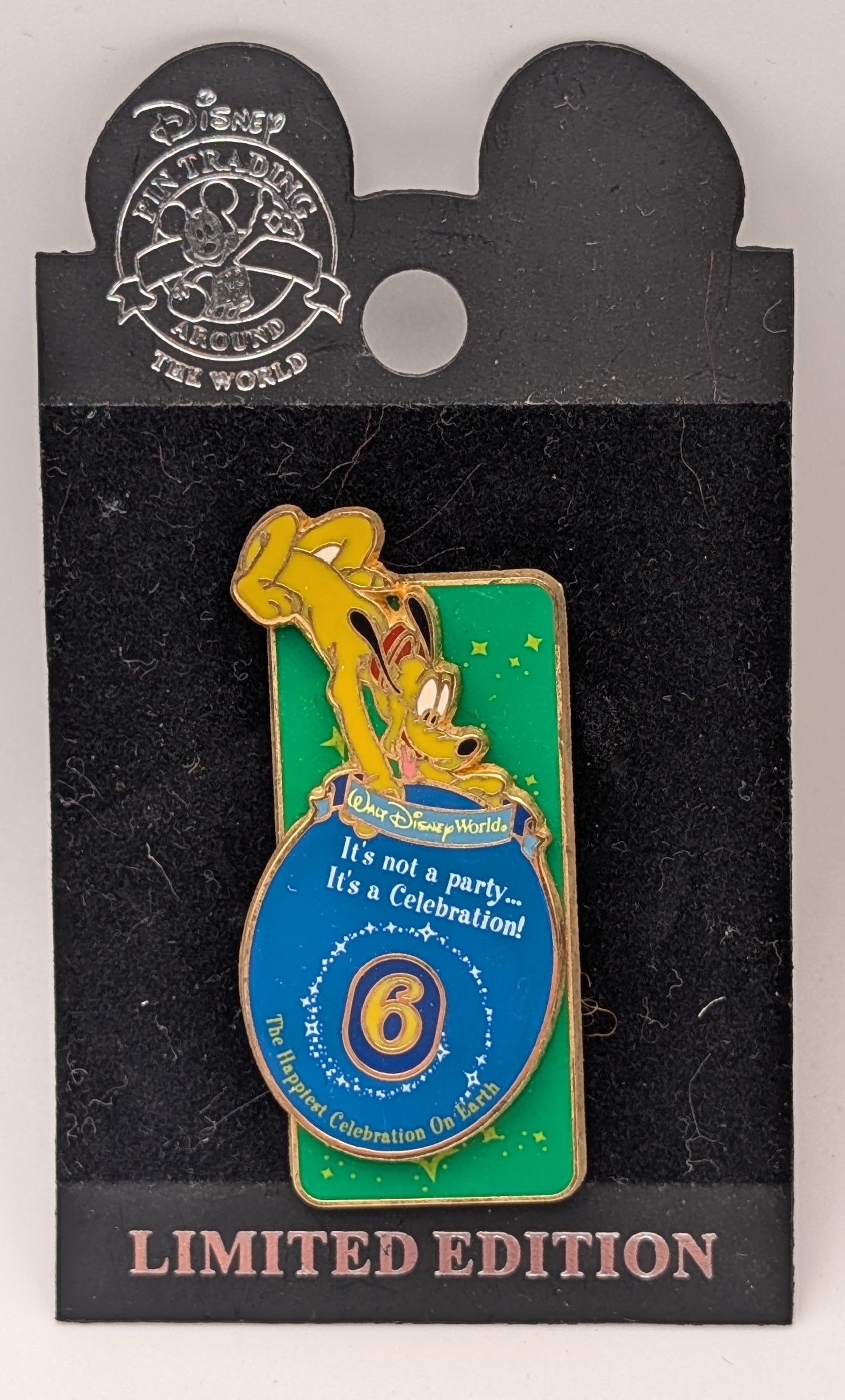 WDW Happiest Celebration On Earth Pluto pin Limited Edition