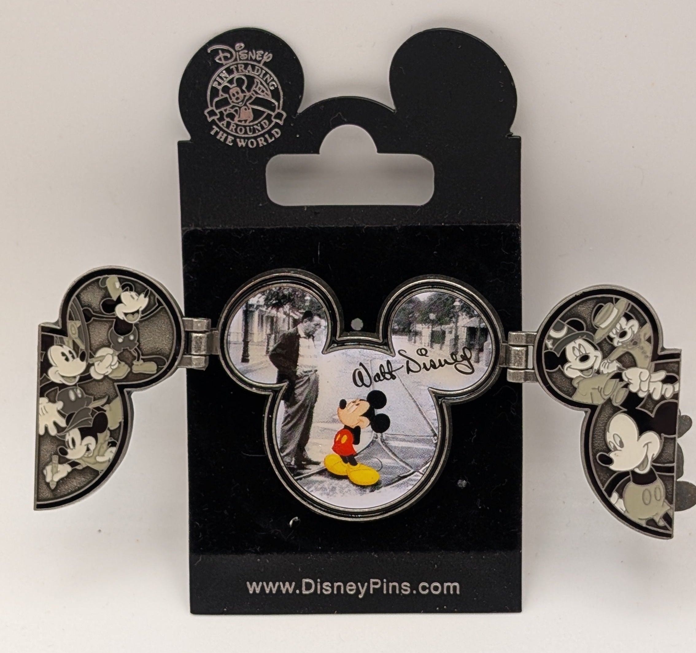 WDW "It Was All Started With" hinged collectible pin Closed