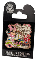 WDW Limited Edition Disney Cruise Line Happy Mother's Day 2008 pin featuring Minnie Mouse