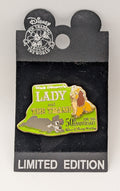 WDW Limited Edition Lady and the Tramp 50th Anniversary Disney trading pin