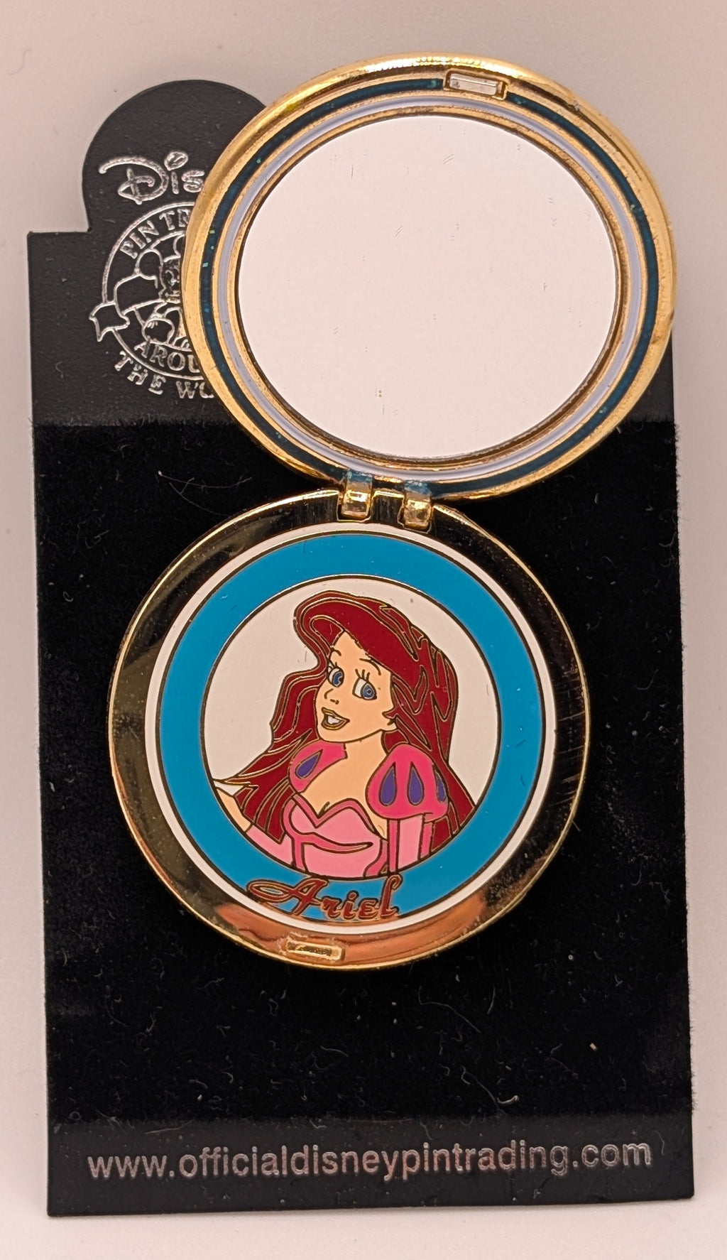 WDW Princess Compact Series Ariel pin from 2003