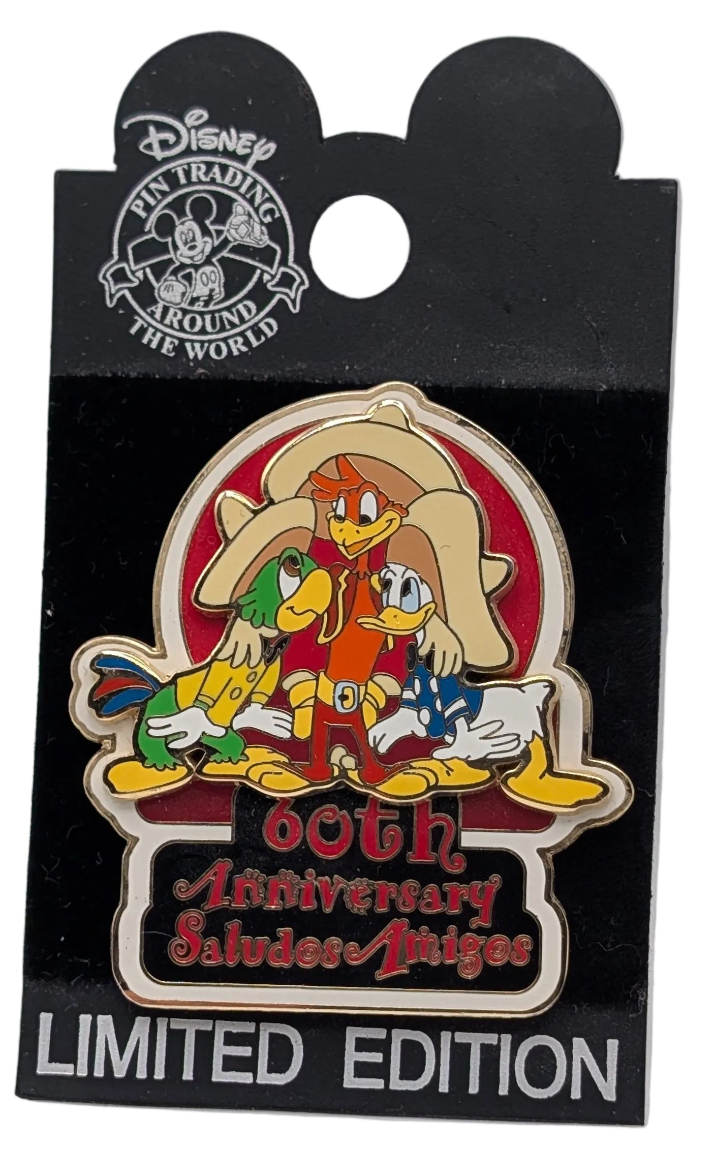WDW Saludos Amigos 60th Anniversary pin