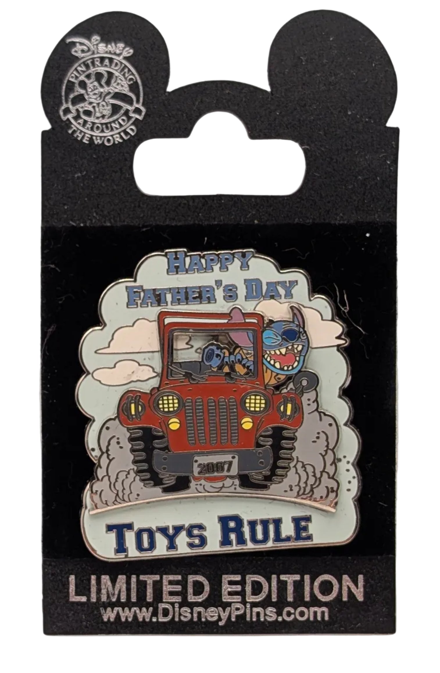 WDW Stitch commemorating Father's Day 2007