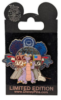 WDW White Glove Patriotic Figment pin