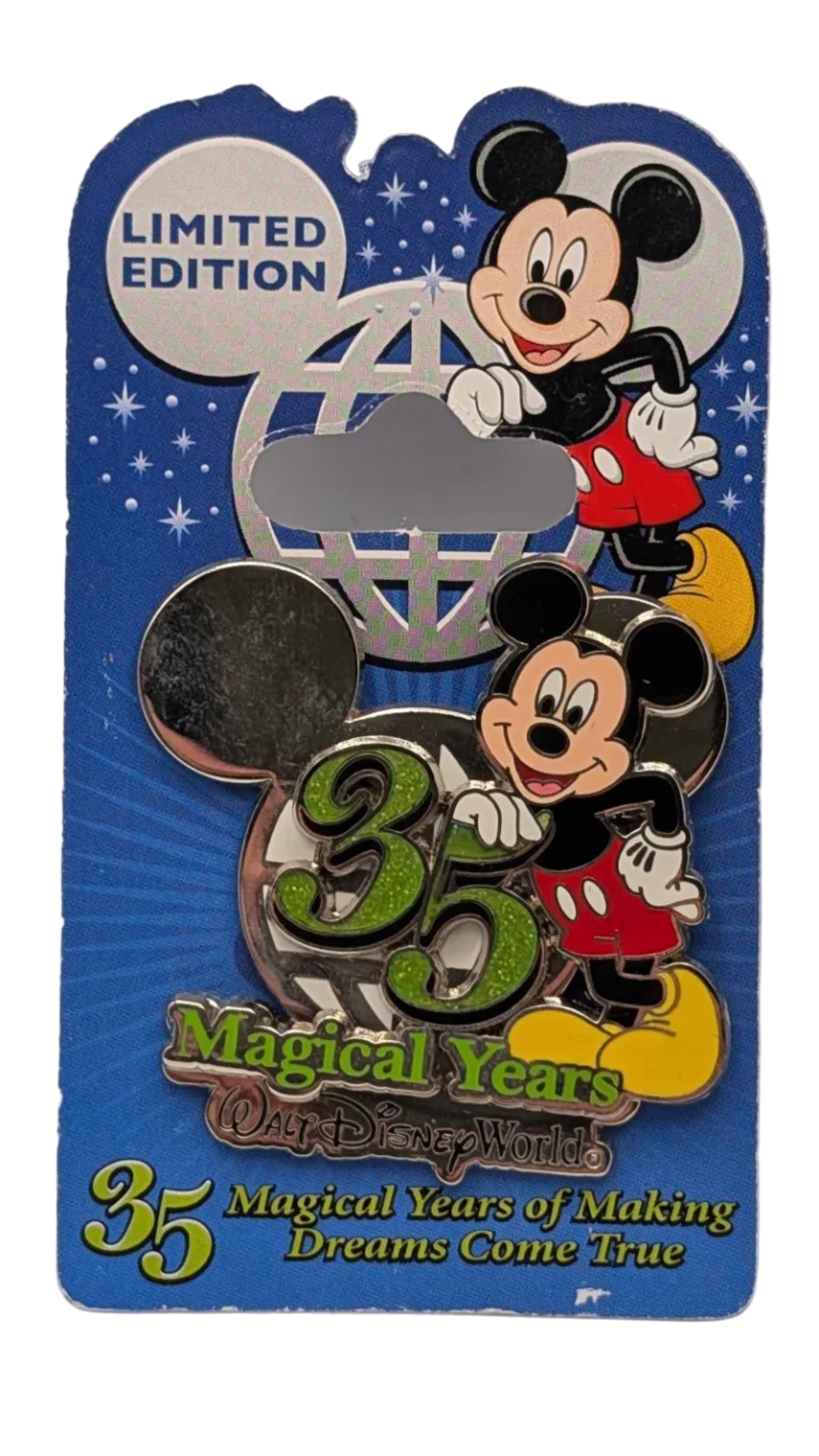 WDW  Resort - 35th Anniversary - Mickey Mouse limited edition pin